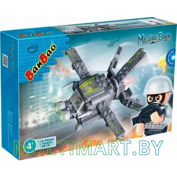 Конструктор BanBao Mission Eagle 6216 Дрон